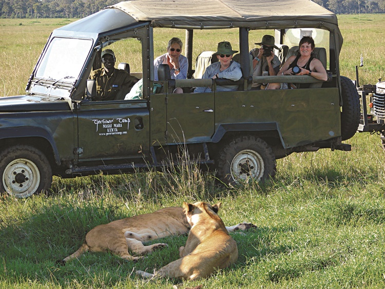 "Every time we go on a safari, we see all the big five," says Judy.